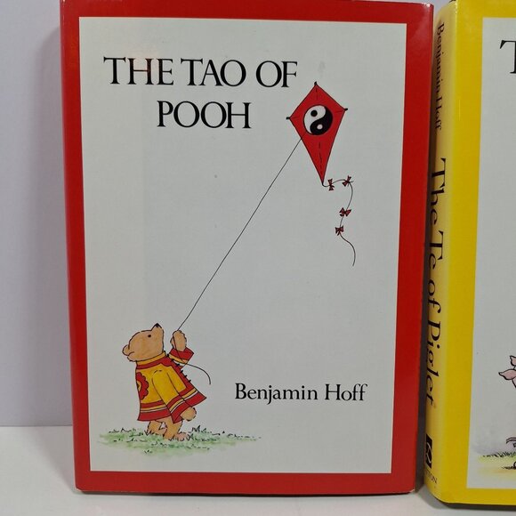 The Tao Of Pooh 1982 & The Te Of Piglet 1992 Hardcover Lot Benjamin Hoff - Picture 2 of 16